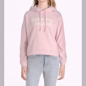 LEVI’S Pink Batwing Hoodie